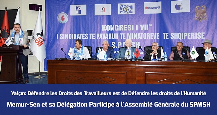 Participation d`une délégation Memur-Sen au 7e congrès ordinaire du SPMSH